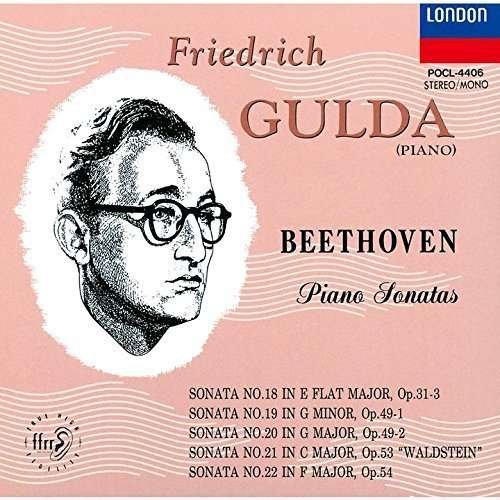 Cover for Friedrich Gulda · Beethoven: Piano Sonatas 18 &amp; 19 (CD) (2015)