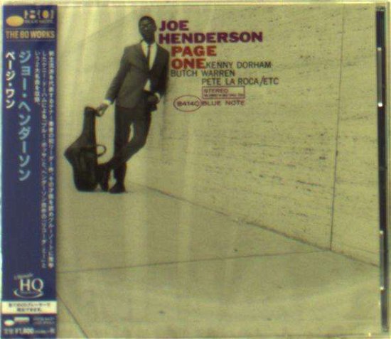 Cover for Joe Henderson · Page One (CD) [High quality edition] (2019)