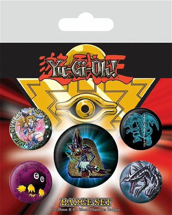 Cover for Yu · YU-GI-OH! - Dark Magician - Pack 5 Badges (Spielzeug) (2023)