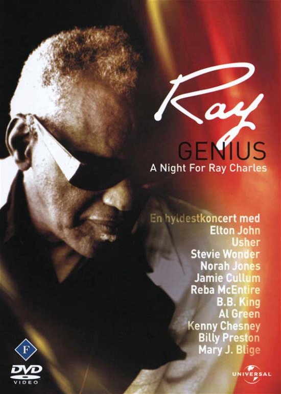 Genius - a Night for Ray Charles - V/A - Elokuva - PCA - Universal Pictures - 5050582325188 - keskiviikko 16. maaliskuuta 2005
