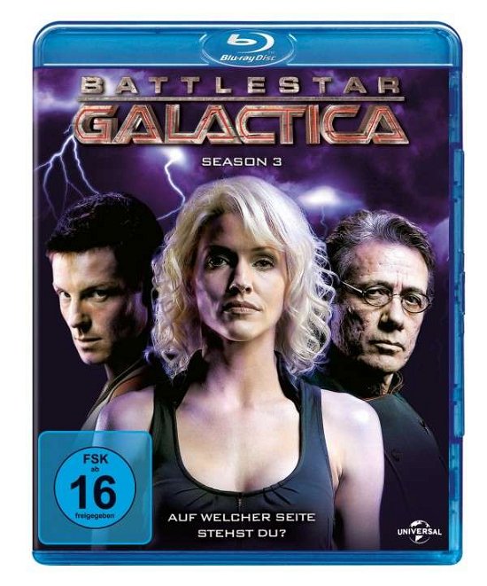 Cover for Edward James Olmos,mary Mcdonnell,jamie Bamber · Battlestar Galactica-season 3 (Blu-ray) (2012)