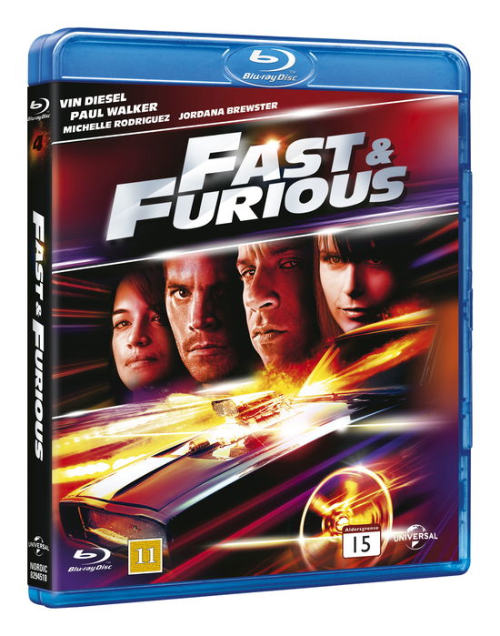 Cover for Fast and Furious · Fast &amp; Furious 4 (Blu-ray) (2013)