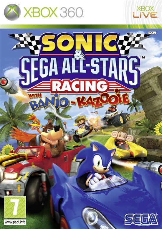 Cover for Spil-xbox · Sonic &amp; SEGA All-Stars Racing (X360) (2010)