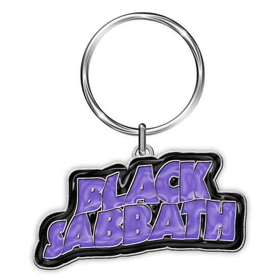 Cover for Black Sabbath · Black Sabbath Keychain: Logo (Enamel In-Fill) (MERCH) [Metallic edition] (2019)