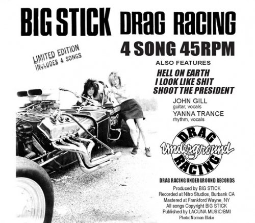 Cover for Big Stick · Drag Racing (LP) (2019)