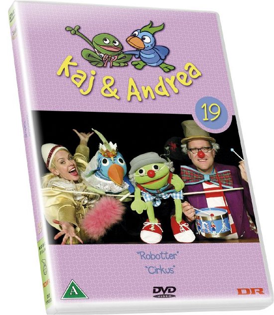 Cover for Kaj &amp; Andrea · Kaj &amp; Andrea 19 (DVD) (2008)