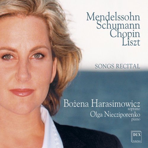 Cover for Mendelssohn-bartholdy / Harasimowicz · Songs Recital (CD) (2000)