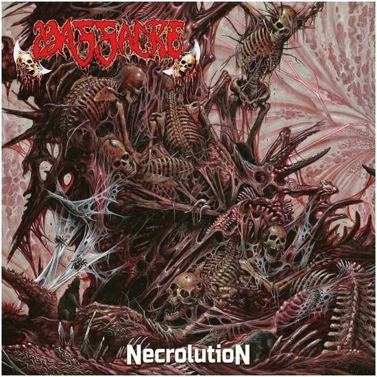 Cover for Massacre · Necrolution (White Vinyl) (LP) (2024)