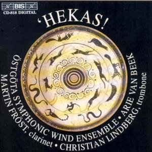 Cover for Ostgota Blasarsymfonikerbeek · Hekas (CD) (1997)