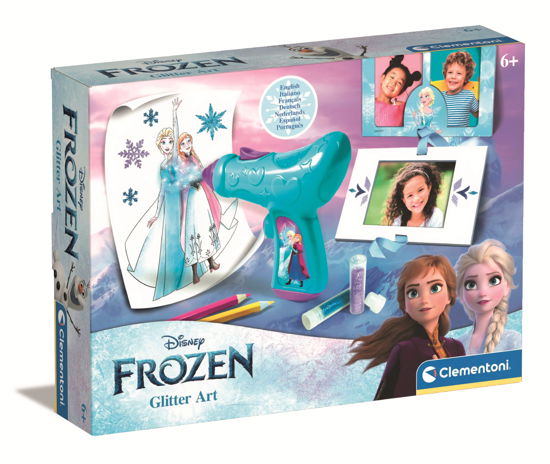 Clementoni: Idea Crativi Frozen 2 Glitter Art - Clementoni - Gadżety - Clementoni - 8005125187188 - 