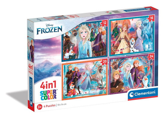 Puslespil Frozen 4i1 - Clementoni - Board game -  - 8005125215188 - June 23, 2023