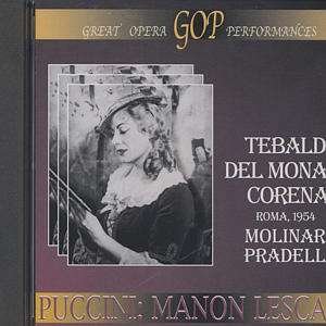 Cover for G. Puccini · Manon Lescaut (CD) (2005)