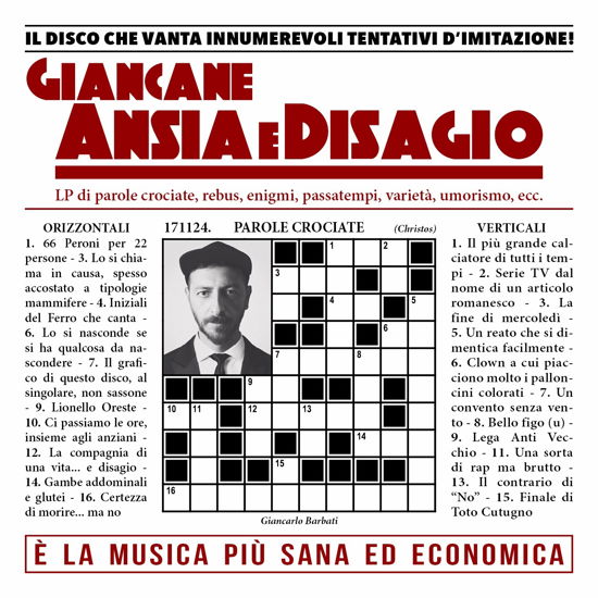 Cover for Giancane · Ansia E Disagio (CD) [Box set] (2017)
