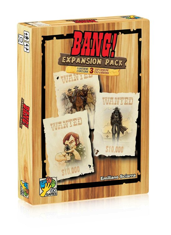 Cover for Dv Giochi: Bang! · Expansion Pack (MERCH)