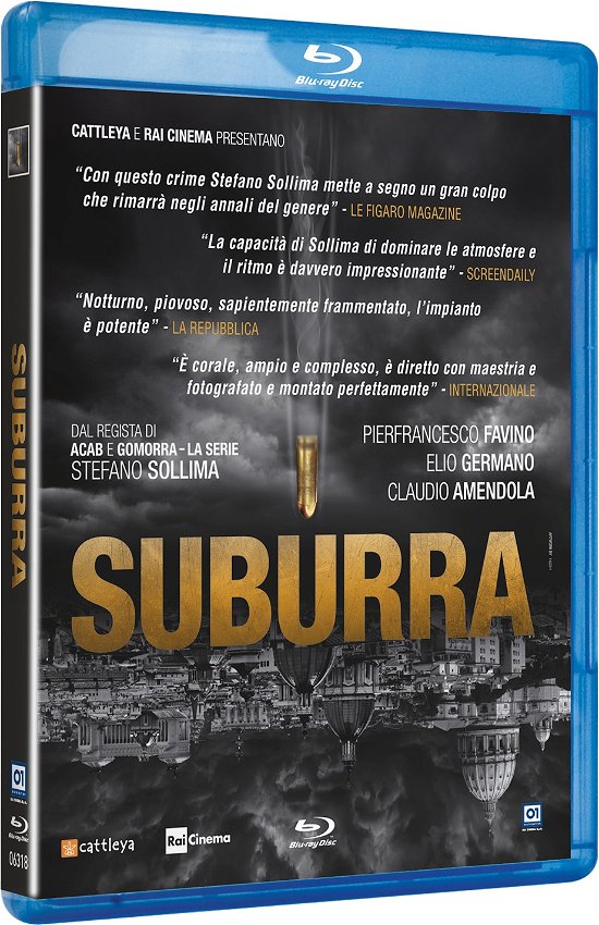 Cover for Suburra (Blu-ray) (2016)