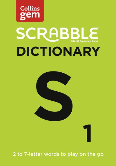 Cover for Collins Dictionaries · SCRABBLE (TM) Dictionary Gem Edition: The Words to Play on the Go - Collins Gem (Paperback Book) [5 Revised edition] (2020)
