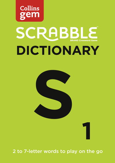 SCRABBLE (TM) Dictionary Gem Edition: The Words to Play on the Go - Collins Gem - Collins Dictionaries - Books - HarperCollins Publishers - 9780008320188 - June 25, 2020