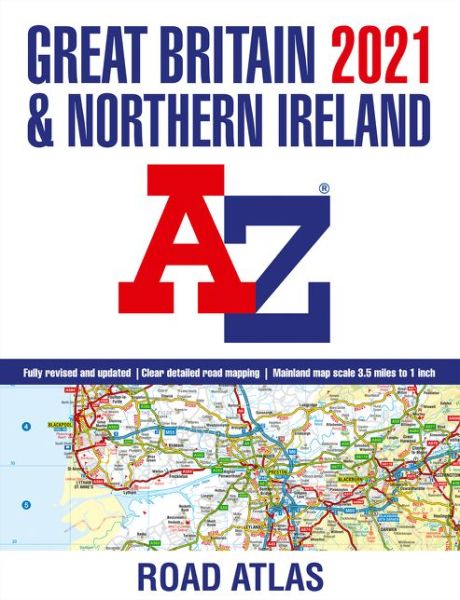 Cover for A-Z maps · Great Britain A-Z Road Atlas 2021 (A3 Paperback) (Pocketbok) (2020)