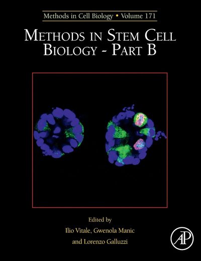 Cover for Ilio Vitale · Methods in Stem Cell Biology - Part B - Methods in Cell Biology (Hardcover Book) (2022)