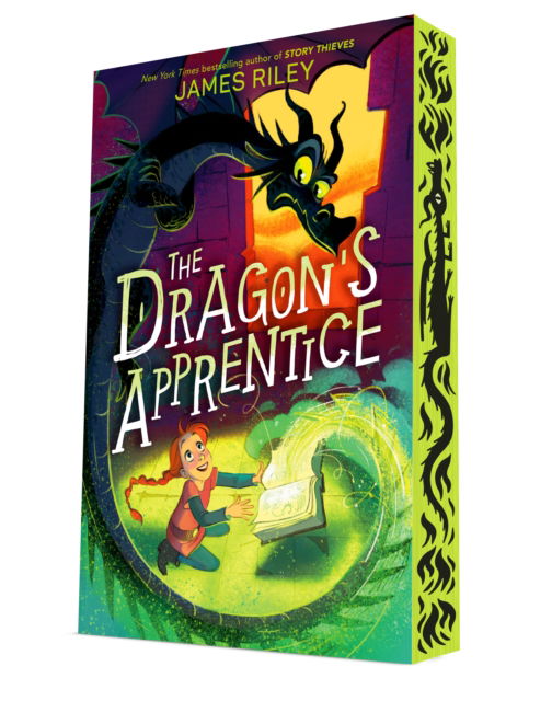 Cover for James Riley · The Dragon's Apprentice (Paperback Book) (2025)