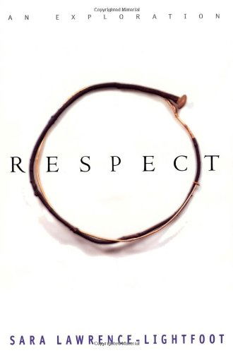 Cover for Sara Lawrence-Lightfoot · Respect (Paperback Book) (2000)