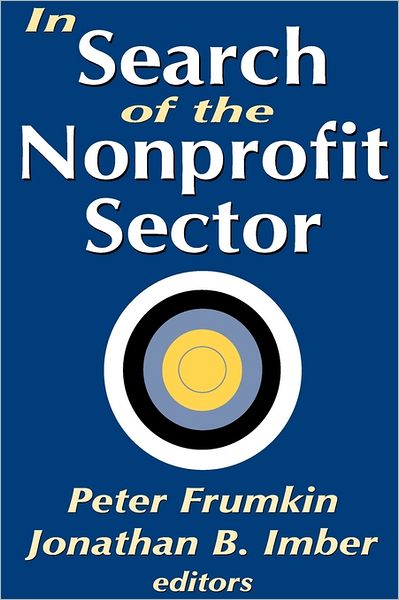 Cover for Peter Frumkin · In Search of the Nonprofit Sector (Paperback Book) (2003)