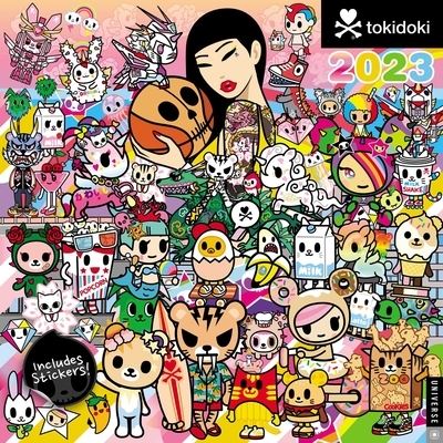 Tokidoki 2023 Wall Calendar - Simone Legno - Gadżety - Universe Publishing - 9780789342188 - 6 września 2022