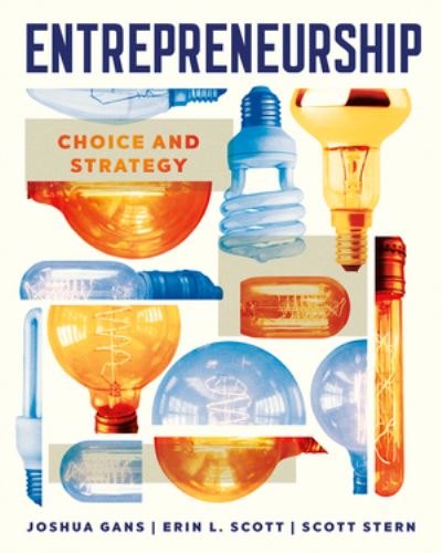 Cover for Gans, Joshua (University of Toronto) · Entrepreneurship: Choice and Strategy (N/A) (2025)