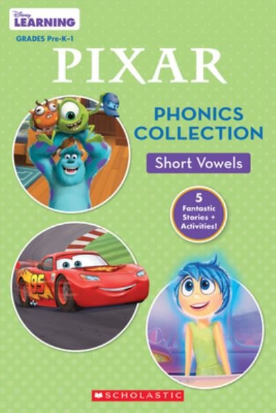 Cover for Scholastic · Disney Pixar Phonics Collection: Short Vowels (Disney Learning: Bind-Up) (Paperback Book) (2021)