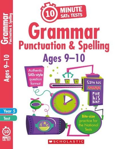 Cover for Shelley Welsh · Grammar, Punctuation and Spelling - Ages 9-10 - 10 Minute SATs Tests (Paperback Book) (2018)