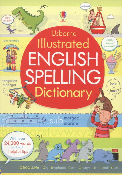 Cover for Caroline Young · Illustrated English Spelling Dictionary (Book)