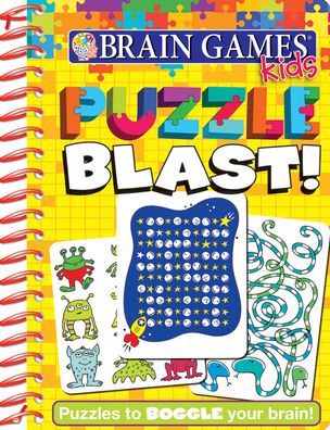 Brain Games Kids Mini Puzzle Blast - P I Kids - Books - Publications International, Limited - 9781450827188 - April 1, 2019