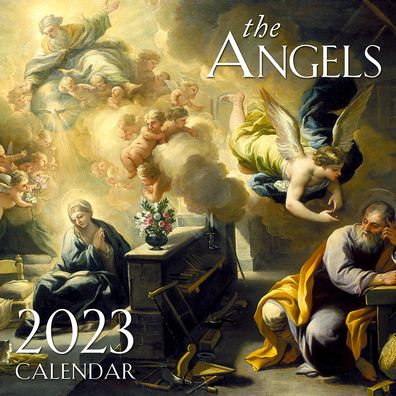 Cover for Saint Benedict Press · 2023 the Angels Wall Calendar (Calendar) (2022)