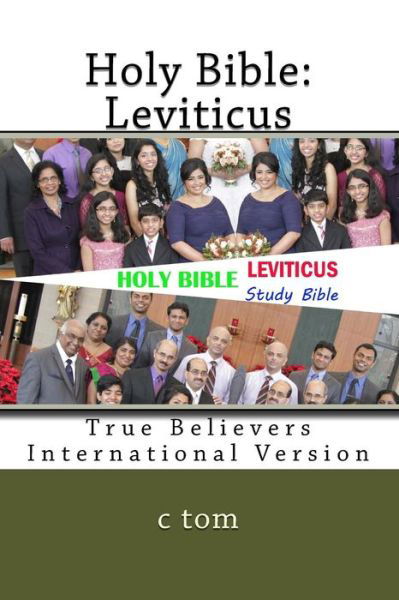 Cover for C Tom · Holy Bible: Leviticus (Paperback Book) (2015)