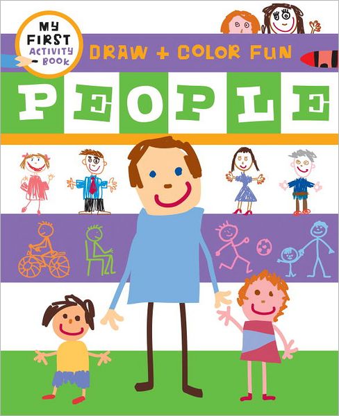 Draw + Learn: People - Harriet Ziefert - Books - Blue Apple Books - 9781609052188 - April 24, 2012