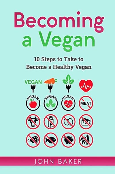 Becoming a Vegan - John Baker - Książki - Createspace Independent Publishing Platf - 9781718684188 - 3 maja 2018