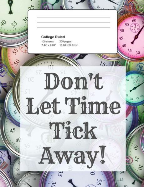 Cover for Katya · Don't Let Time Tick Away (Paperback Book) (2018)