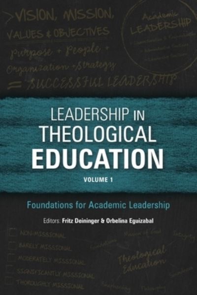 Cover for Fritz Deininger · Leadership in Theological Education: Volume 1 (Pocketbok) (2017)