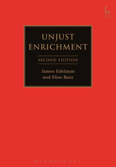 Cover for Bant, Professor Elise (The University of Western Australia) · Unjust Enrichment (Paperback Book) [2 Revised edition] (2016)