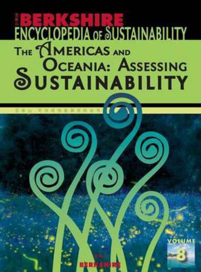 Cover for Sara S Beavis · Berkshire Encyclopedia of Sustainability 8/10: the Americas and Oceania - Assessing Sustainability (Hardcover Book) (2012)