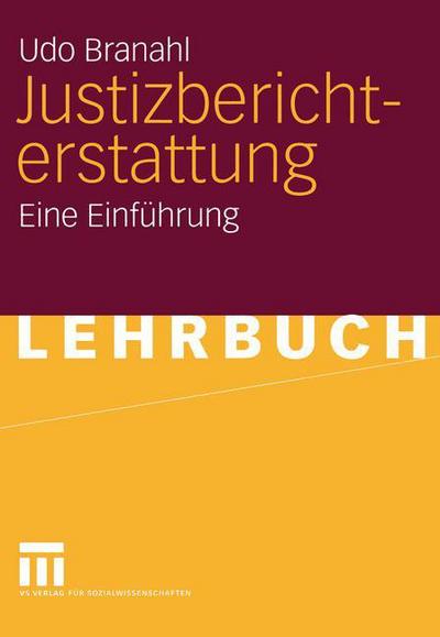 Cover for Udo Branahl · Justizberichterstattung (Paperback Book) [2005 edition] (2005)