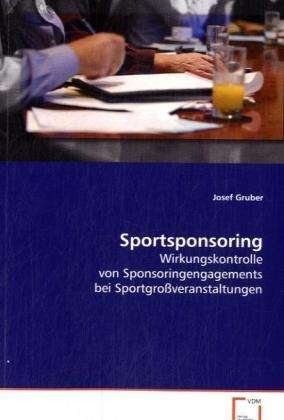 Cover for Gruber · Sportsponsoring (Book)