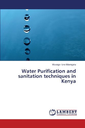 Cover for Musoga Levi Maragalu · Water Purification and Sanitation Techniques in Kenya (Paperback Bog) (2013)