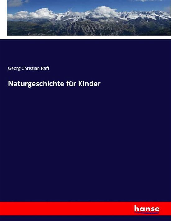 Cover for Raff · Naturgeschichte für Kinder (Book) (2016)
