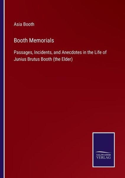 Cover for Asia Booth · Booth Memorials (Paperback Book) (2022)