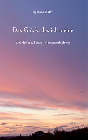 Cover for Ingeborg Santor · Das Glück, das ich meine (Book) (2022)