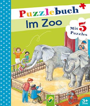 Puzzlebuch Im Zoo für Kinder ab 3 Jahren - Schwager und Steinlein - Books - Schwager und Steinlein - 9783849940188 - March 10, 2022