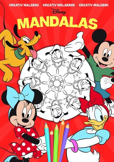Cover for Disney Mickey &amp; Friends Mandalas (Buch) (2022)
