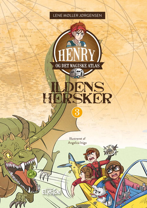 Henry og det magiske atlas: Ildens Hersker - Lene Møller Jørgensen - Bøger - Forlaget Elysion - 9788774014188 - 18. november 2022