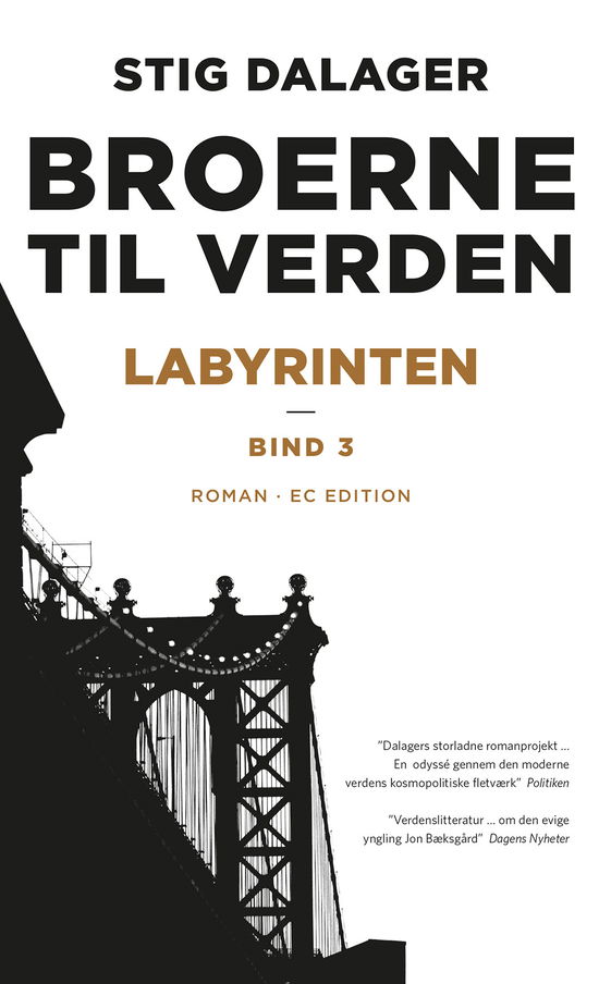 Cover for Stig Dalager · Broerne til verden: Labyrinten (Hæftet bog) [3. udgave] (2020)